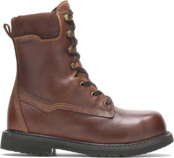 alternate view #2 of: HYTEST 04055 Brown Electrical Hazard, Composite Toe, Internal Met-Guard Men's 10 Inch Boot