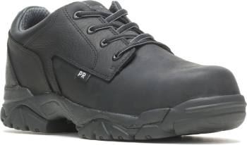 Zapato de trabajo Oxford EH PR negro con puntera nano, de hombre HYTEST 10210 Apex 2 Pike