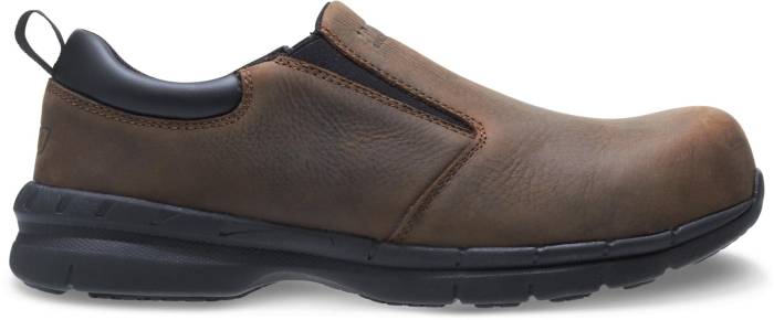 alternate view #2 of: HYTEST 10831 Brown, Unisex, Nano Toe, SD, Twin Gore Slip On