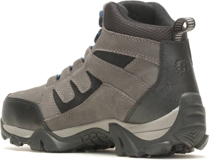 alternate view #3 of: HYTEST 12222 Throttle, Men's, Grey, Comp Toe, EH, WP, Internal Metguard, Hiker, Work Boot