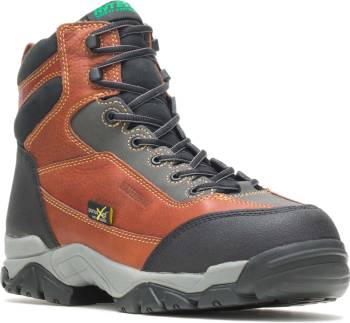 Bota de 6ápulgadas aislada/WP, Mt, EH, con puntera de composite, marrÝn, de hombre HyTest 12253 Apex