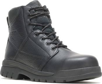 Bota de trabajo de 6ápulgadas, EH, con puntera de acero, negra, unisex HyTest 13180