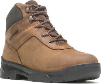 HyTest 13261 Knock, Men's, Brown, Steel Toe, EH, Mt, WP, 6 Inch, Work Boot