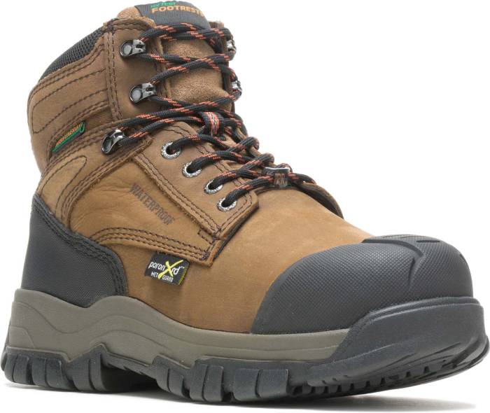 view #1 of: HYTEST 13562 Men's Brown, Comp Toe, EH, Met Guard, PR, Waterproof Hiker