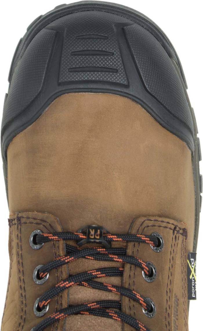 alternate view #4 of: HYTEST 13562 Men's Brown, Comp Toe, EH, Met Guard, PR, Waterproof Hiker