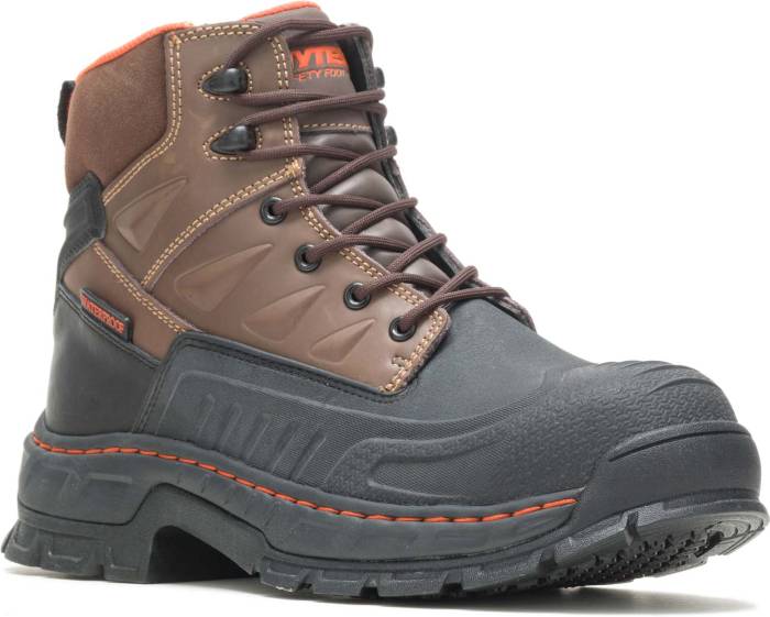 view #1 of: Bota de 6ápulgadas, aislada, impermeable, EH, con puntera de composite, marrÝn, de hombre HyTest 13571