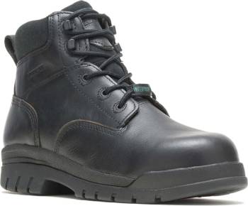 Bota de 6ápulgadas unisex impermeable, no metßlica, con puntera de composite, riesgo elÒctrico, negro zinc, HyTest 13610