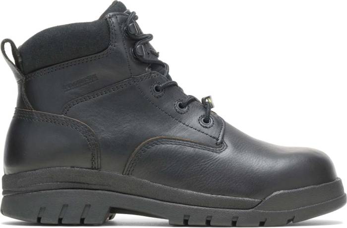 alternate view #2 of: HYTEST 13610 Zinc Black Electrical Hazard, Composite Toe, Non-Metallic, Waterproof Unisex 6 Inch Boot