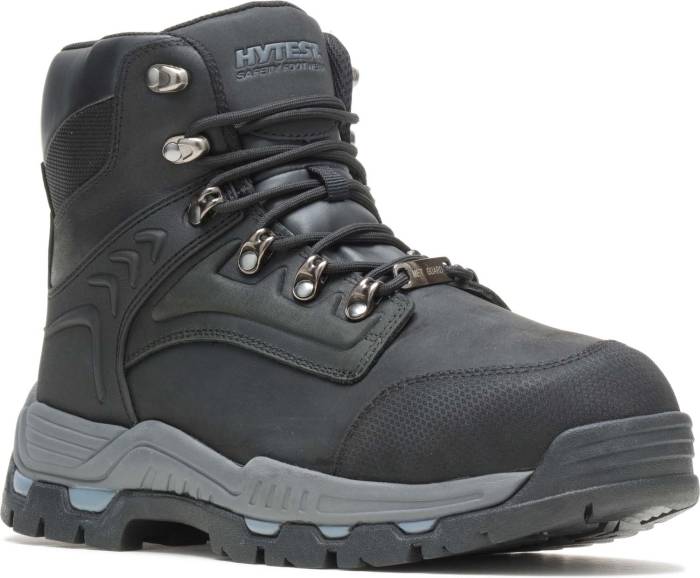 view #1 of: HYTEST 13721 Men's Black, Steel Toe, EH, Internal Met Guard Hiker