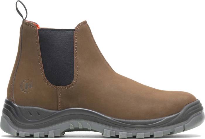 alternate view #2 of: HYTEST 13781 Unisex, Brown, Steel Toe, EH, Station Boot