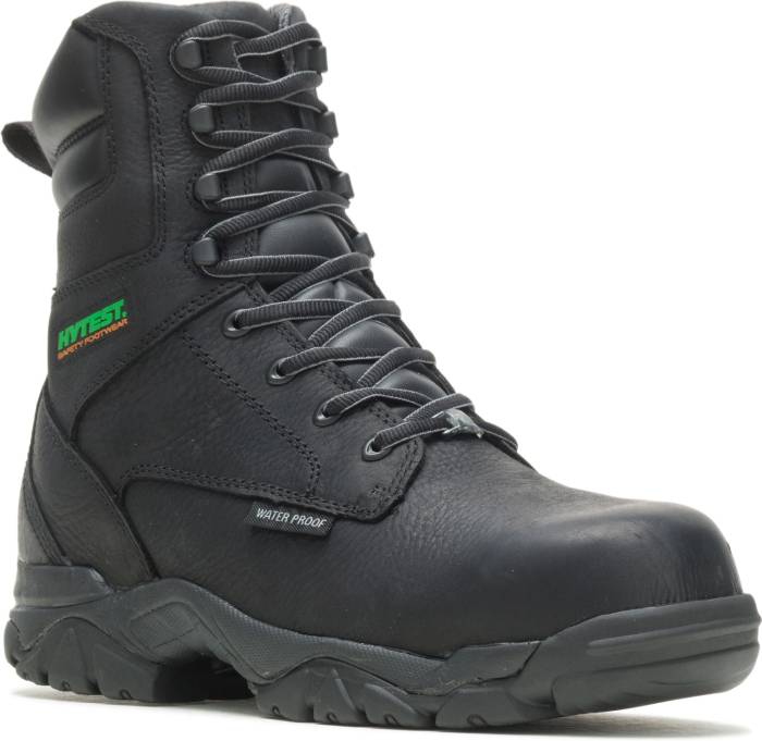 view #1 of: HyTest 14200 Apex 2 Pike, Men's, Black, Nano Toe, EH, PR, WP, 8 Inch Work Boot