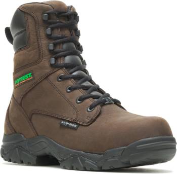 HYTEST 14211 Apex 2, Men's, Brown, Nano Toe, EH, WP, PR, 8 Inch, Work Boot