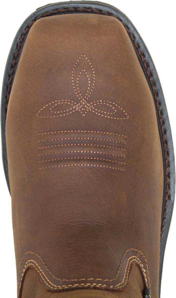 alternate view #4 of: HYTEST 15021 Men's Brown Wellington XRD Internal Metatarsal Guard, Steel Toe, Electric Hazard