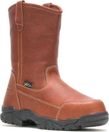 Wellington riesgo elÒctrico, con puntera de composite, con protector metatarsal interno XRD, marrÝn, unisex, HyTest 15261