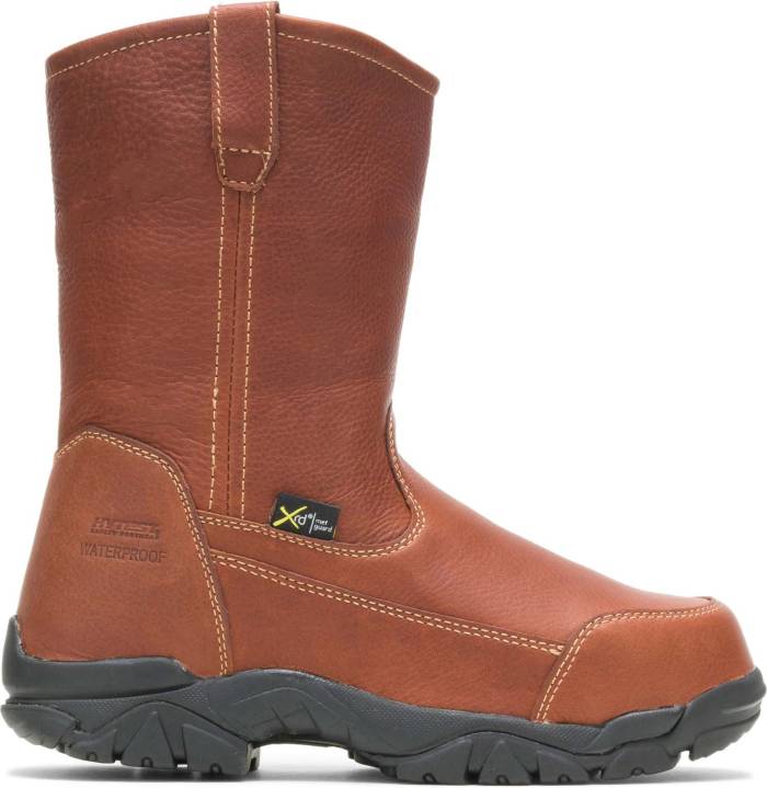 alternate view #2 of: HYTEST 15261 Unisex Brown XRD Internal Metatarsal Guard, Composite Toe, Electrical Hazard Wellington