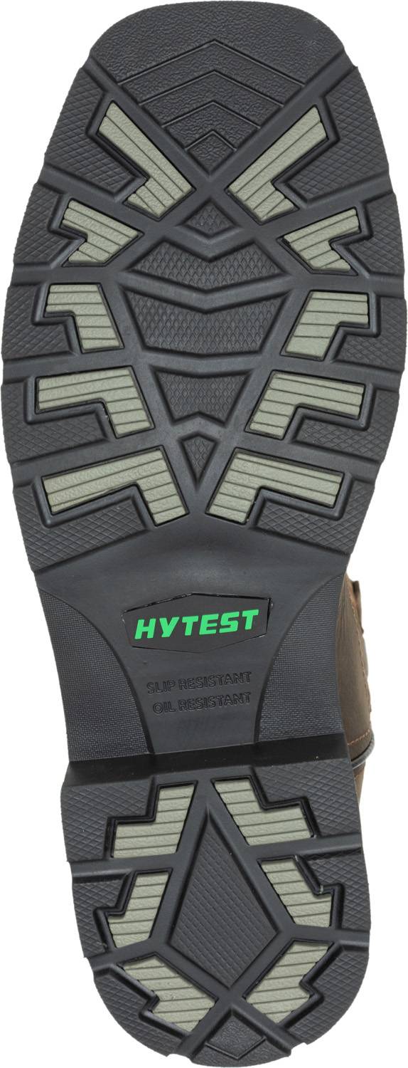 alternate view #5 of: HYTEST 15581 Falcon, Men's, Brown, Steel Toe, EH, WP, Pull On, Work Boot