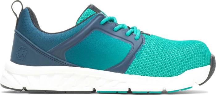 alternate view #2 of: HYTEST 17402 Alpha XERGY, Women's, Teal Fade, Nano Toe, SD, Casual Oxford