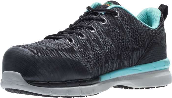 alternate view #3 of: HYTEST 17650 HY-Ground HY-Light Women's, Black/Blue, Nano Toe, SD, Low Athletic