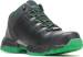 view #1 of: Zapatilla Trainer, EH, con puntera Nano, negro/verde, HyTest 21109 FootRests 2.0 Xergy, para hombre