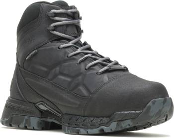 Bota de 6 pulgadas EH, Mt, WP, negra, con puntera nano, para hombre HYTEST 23250 FootRests 2.0 Trio