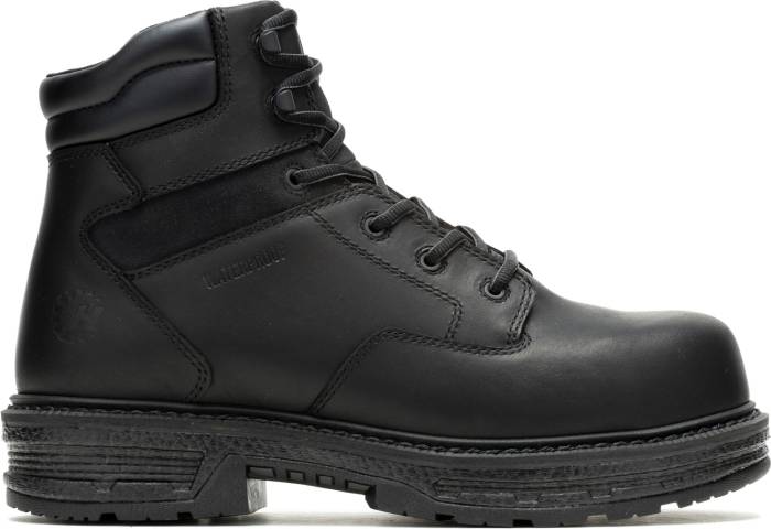 alternate view #2 of: HYTEST FootRests 23470 Atlas, Men's, Black, Nano Toe, EH, WP, Slip Resistant, 6 Inch, Work Boot