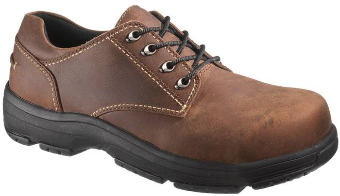 view #1 of: HYTEST 30411 Brown Static Dissipating, Composite Toe Men's Oxford