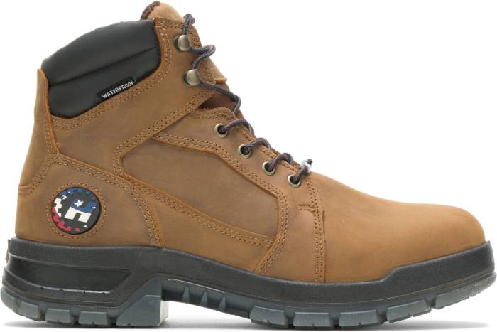 alternate view #2 of: HYTEST 43501 Admiral, Men's, Brown, Steel Toe, EH, WP, 6 Inch Boot