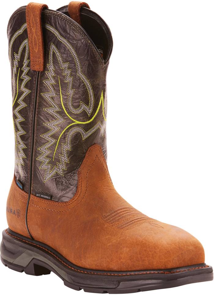 view #1 of: Bota de trabajo Pull On EH, WP con puntera de carbono, de hombre Ariat AR190024966 Workhog XT