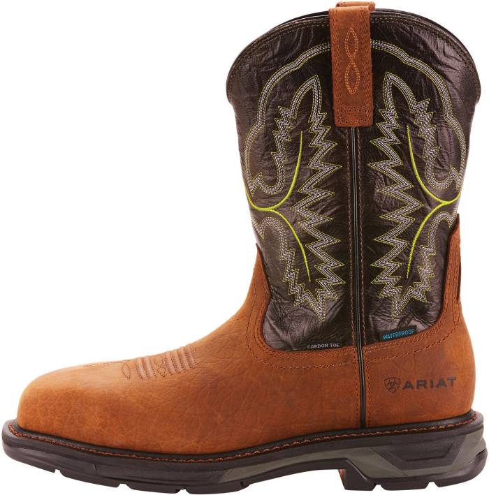 alternate view #2 of: Bota de trabajo Pull On EH, WP con puntera de carbono, de hombre Ariat AR190024966 Workhog XT