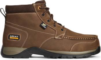 Bota de trabajo Chukka, con protector metatarsal interno, EH, puntera de material compuesto, marrÝn oscuro, de hombre, Ariat AR10034149 Edge LTE