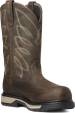 alternate view #3 of: Ariat AR10035774 Riveter, Women's, Dark Brown, Comp Toe, EH, PR, WP, Pull On Work Boot