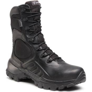 Bota de trabajo tßctica de 9 pulgadas, cremallera lateral, antideslizante, WP, con puntera blanda, negra, para hombre, Bates BA2900 Delta-9