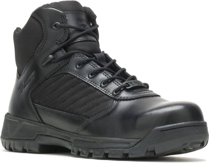 view #1 of: Bates BA3164 Men's, Black, Comp Toe, EH, Side Zip Hiker