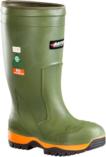 Bota moldeada de poliuretano (PU), con puntera de material compuesto, resistente a riesgos elÒctricos (EH), impermeable (WP)/aislada, resistente a las perforaciones (PR), cumple con CSA y CE, Baffin BAF5157 Ice Bear