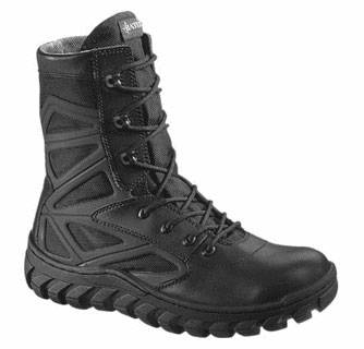 Bota de trabajo tßctica de 8 pulgadas, antideslizante, con puntera blanda, negra, para hombre Bates BA6008 Annobon