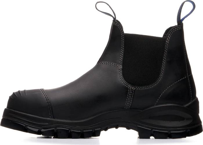 alternate view #3 of: Blundstone BL990 Men's, Black, Steel Toe, EH, Chelsea Boot