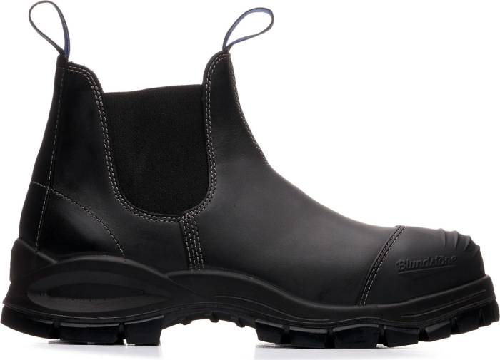 alternate view #2 of: Bota Chelsea, EH, con puntera de acero, negra, de hombre, Blundstone BL990