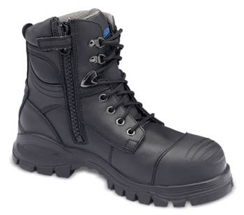 Bota con cremallera lateral, EH, puntera de acero, Xfoot Series, negra, de hombre, Blundstone BL997