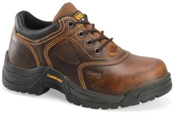 Carolina CA1625 Women's, Brown, Steel Toe, SD, Casual Oxford, Work Shoe