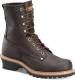 view #1 of: Carolina CA1821 Brown Steel Toe, Electrical Hazard, Men's 8 Inch Logger