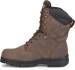 alternate view #3 of: Carolina CA3534 Surveyor, Men's, Dark Brown, Steel Toe, EH, WP/Insulated, 8 Inch, Work Boot