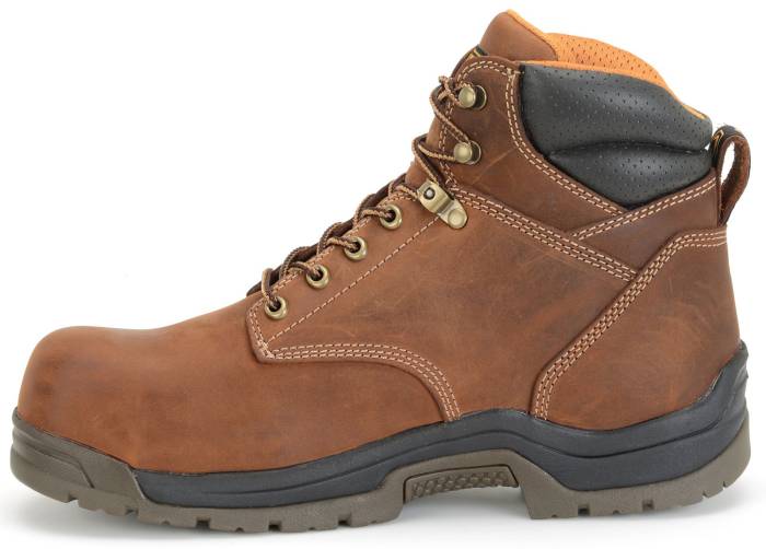 alternate view #3 of: Carolina CA5020 Bruno Lo, Brown, Soft Toe, EH, WP, Slip Resistant, 6 Inch, Work Boot