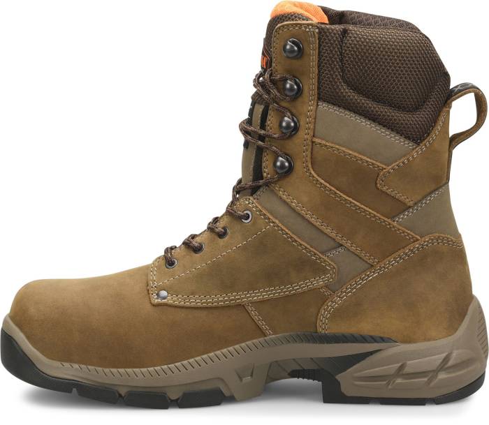 alternate view #3 of: Carolina CA5547 Duke, Men's, Dark Brown, Comp Toe, EH, WP/Insulated, 8 Inch, Work Boot