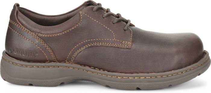 alternate view #2 of: Carolina CA5560 Men's, Tull Mahogany, Aluminum Toe, SD, Oxford, Work Shoe