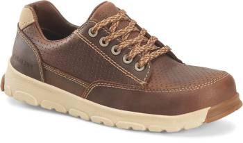 Carolina CA5674 S-117 Oxford, Women's, Brown, Aluminum Toe, SD, Casual Oxford, Work Shoe