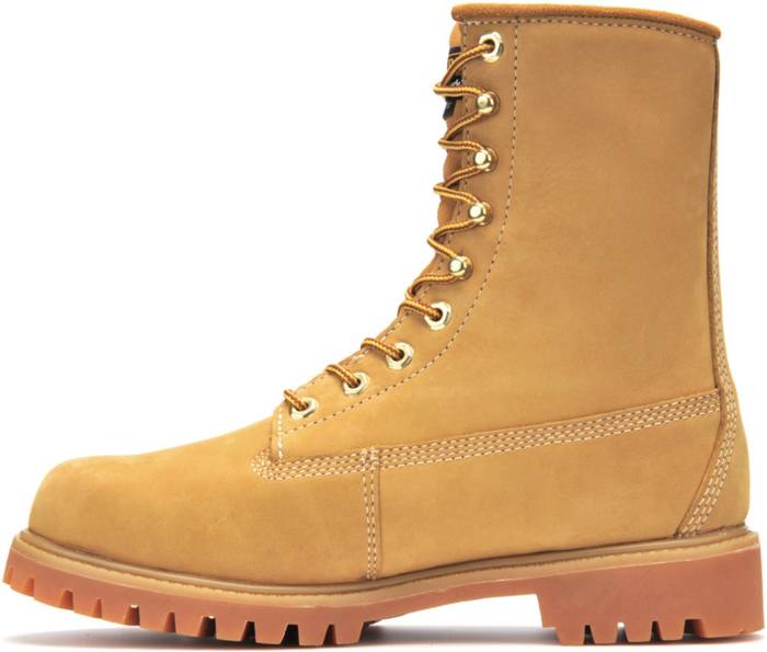 alternate view #3 of: Carolina CA7545 Journeyman, Men's, Wheat, Steel Toe, EH, WP/Insulated, 8 Inch, Work Boot