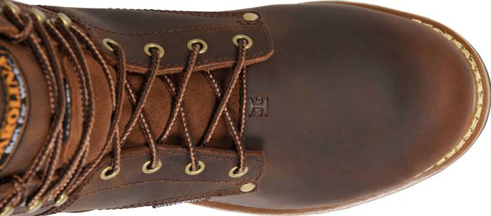 alternate view #4 of: Carolina CA7821 ELM, Men's, Brown, Steel Toe, EH, Mt, WP/Insulated Logger