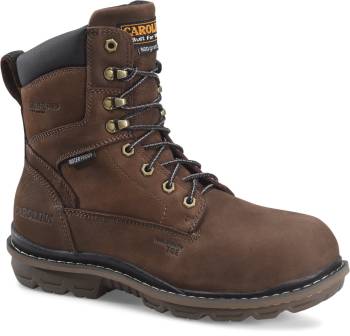 Carolina CA8556 Dormite, Men's, Brown, Comp Toe, EH, WP/Insulated, 8 Inch, Work Boot