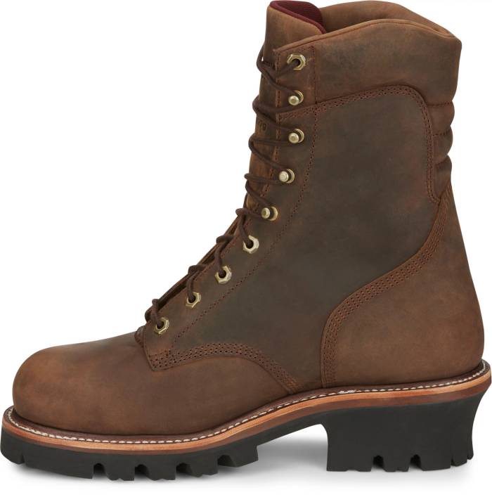 alternate view #3 of: Chippewa CH59405 Super DNA, Men's, Bay Apache, Steel Toe, EH, WP/Insulated, 9 Inch, Logger, Work Boot