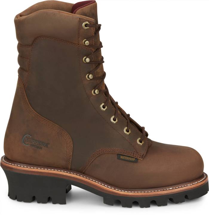 alternate view #2 of: Chippewa CH59405 Super DNA, Men's, Bay Apache, Steel Toe, EH, WP/Insulated, 9 Inch, Logger, Work Boot